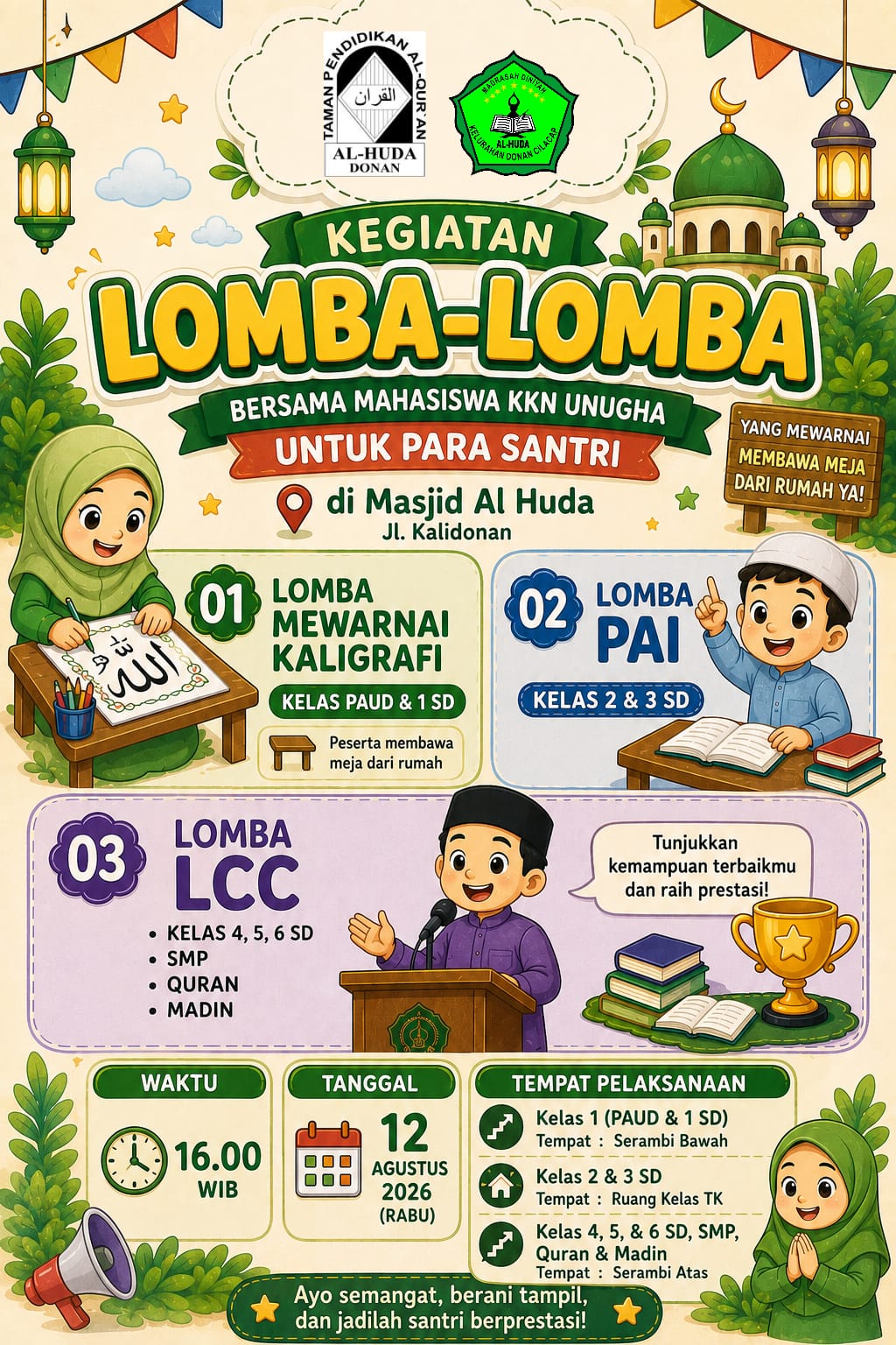 Lomba - lomba para santri TPQ dan Madin